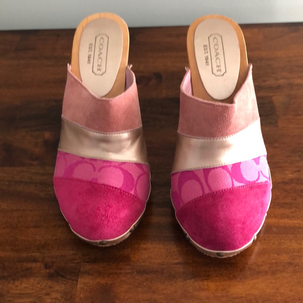 ❌❌❌SOLD❌❌❌Coach Katy Clogs Authentic